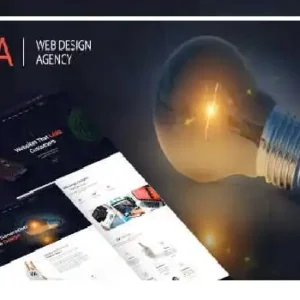 WAgency GPL v1.0 – Creative Digital Agency Elementor Template Kit